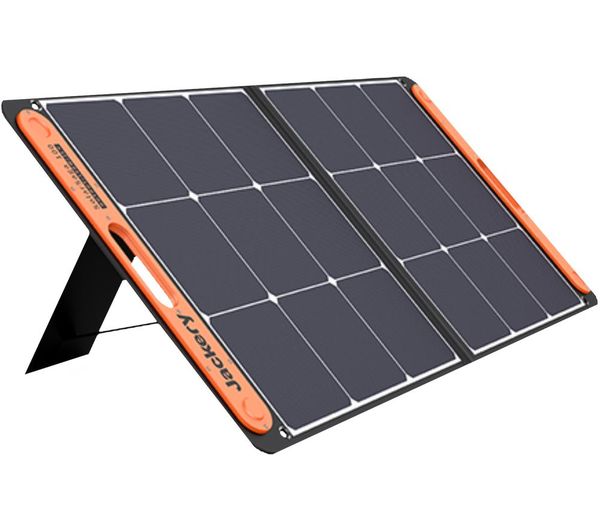 Jackery SolarSaga 100W Solar Panel - Black & Orange | 263-80-0100-EUOR04