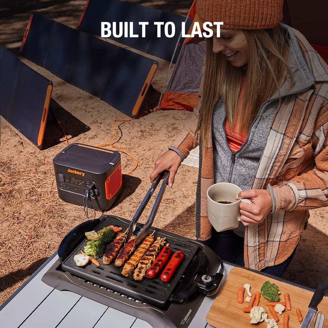 Jackery SolarSaga 200W Solar Panel - Black & Orange | 263-80-0200-USOR02