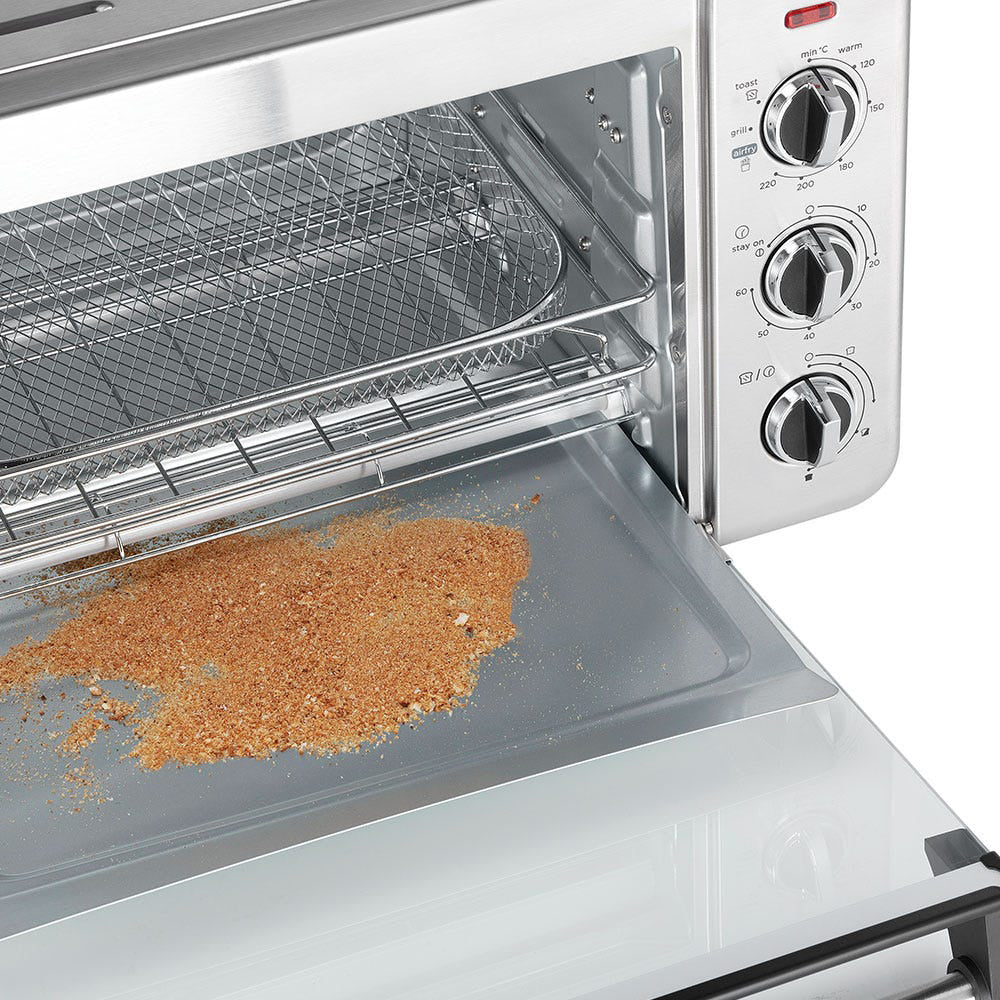 Russell Hobbs Express Mini Oven Air Fryer - Silver | 26680 from Russell Hobbs - DID Electrical