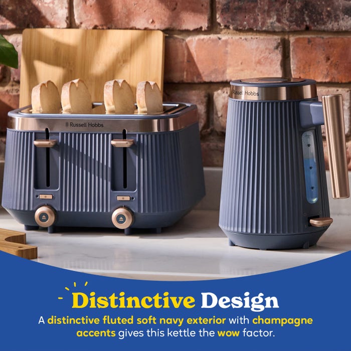 Russell Hobbs Brontë 1.7L Kettle - Navy Blue | 26752