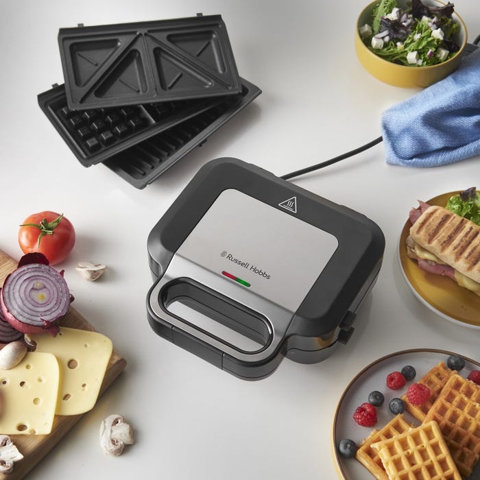 Russell Hobbs Creations 3-in-1 Sandwich Maker - Black | 26810