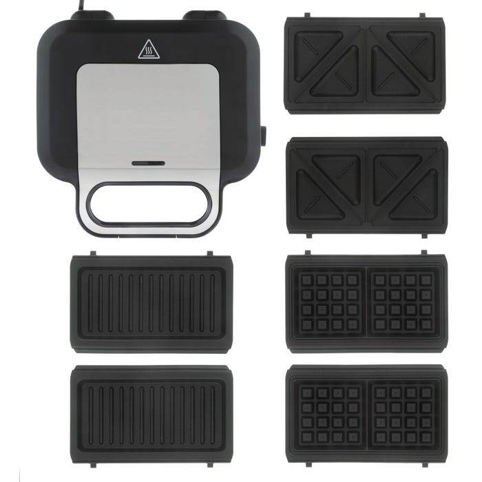 Russell Hobbs Creations 3-in-1 Sandwich Maker - Black | 26810