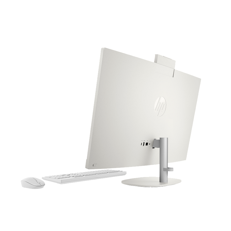 HP 27" Intel Core i3 8GB/512GB All-in-One Desktop PC - Shell White | 27-CR0043NA from HP - DID Electrical