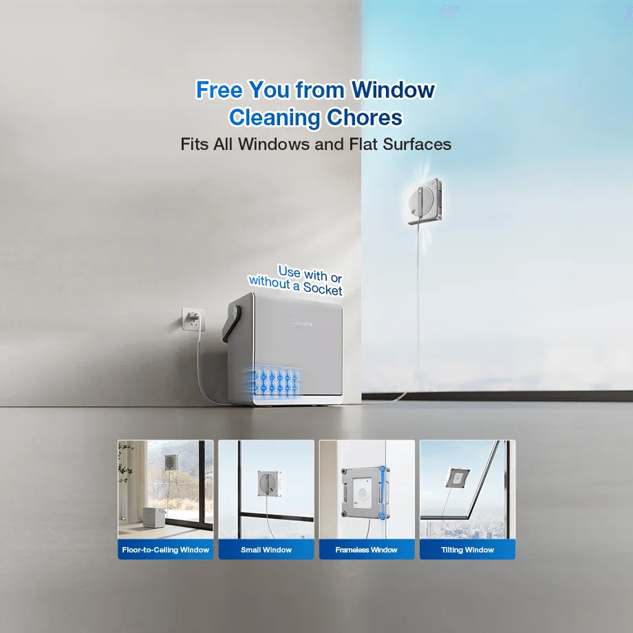 Ecovacs Winbot W2S Omni Window Cleaning Robot | 270-WG893-12