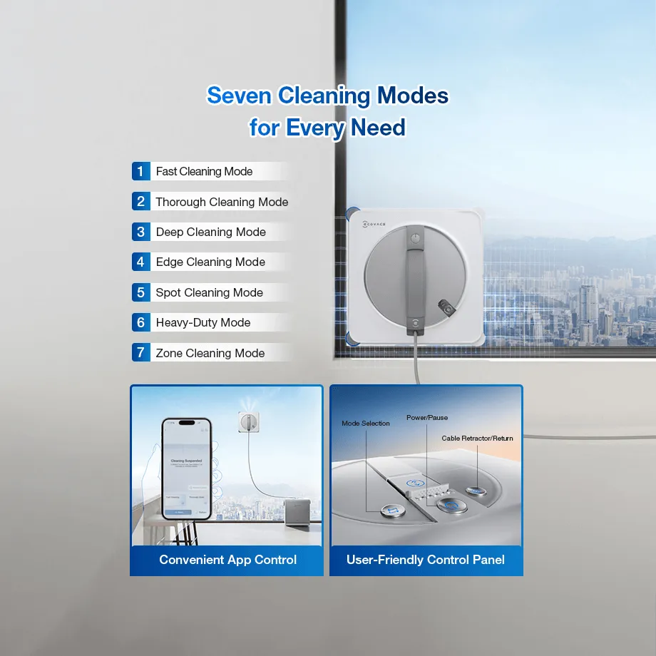 Ecovacs Winbot W2S Omni Window Cleaning Robot | 270-WG893-12