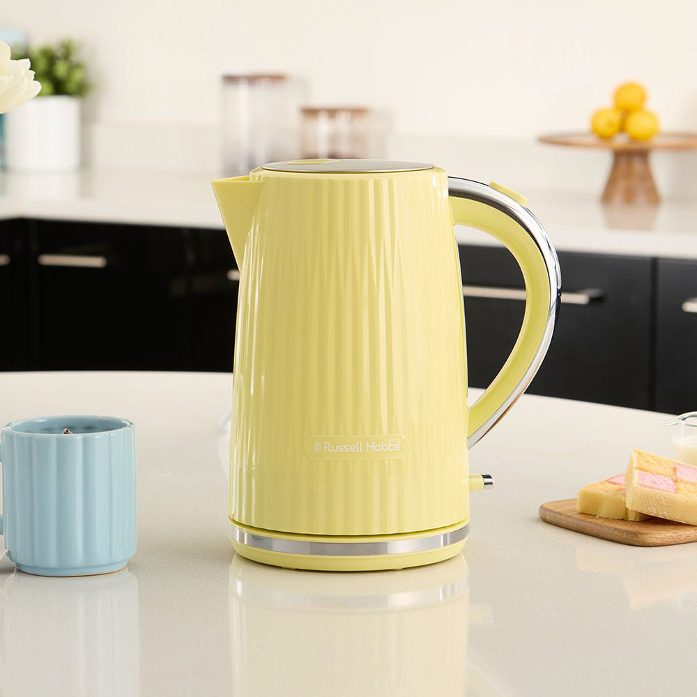 Russell Hobbs Eden 1.7L Kettle - Lemon | 27363 from Russell Hobbs - DID Electrical
