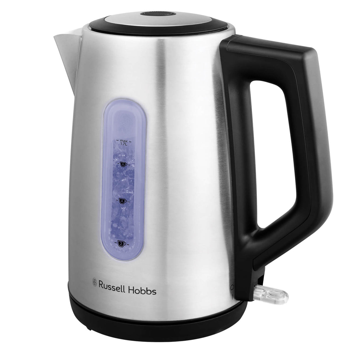 Russell Hobbs Classics Illuminated Kettle - Brushed Stainless Steel | 27380 from Russell Hobbs - DID Electrical