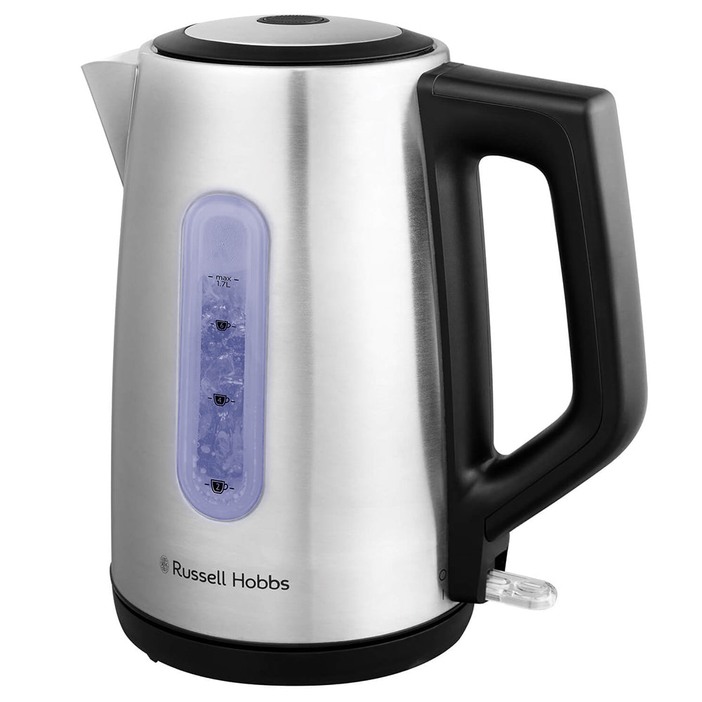 Russell Hobbs Classics Illuminated 1.7L Kettle - Brushed Stainless Steel | 27380 from Russell Hobbs - DID Electrical