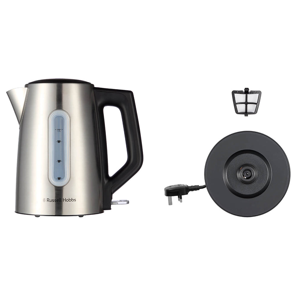 Russell Hobbs Classics Illuminated 1.7L Kettle - Brushed Stainless Steel | 27380 from Russell Hobbs - DID Electrical