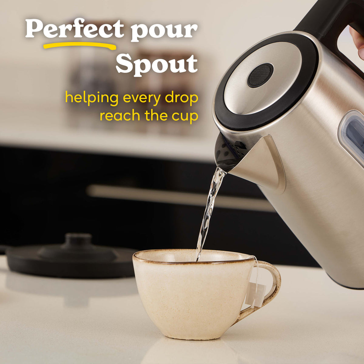 Russell Hobbs Classics Illuminated 1.7L Kettle - Brushed Stainless Steel | 27380