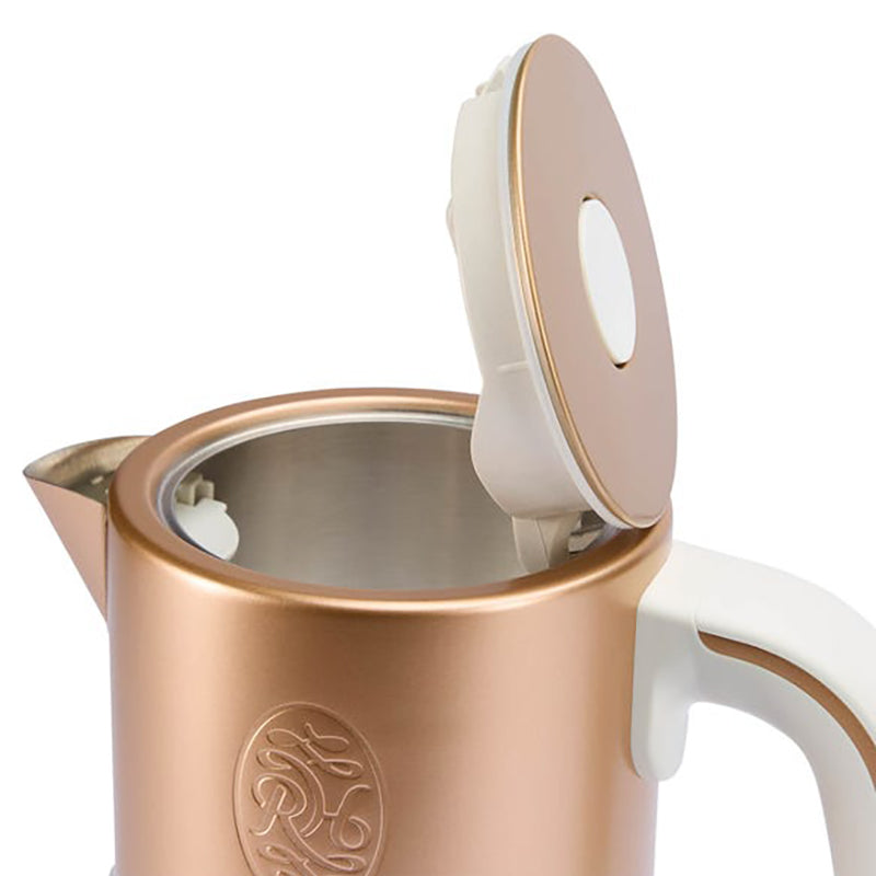 Russell Hobbs Calm 3000W Kettle - White & Copper | 27450 from Russell Hobbs - DID Electrical