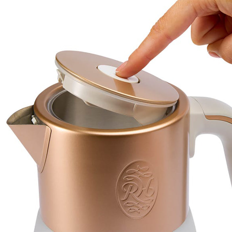 Russell Hobbs Calm 3000W Kettle - White & Copper | 27450 from Russell Hobbs - DID Electrical