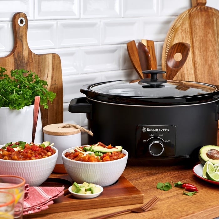 Russell Hobbs 7L Slow Cooker - Black | 27720