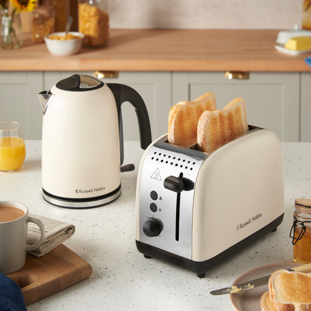 Russell Hobbs Classics 1.7L Kettle - Jasmine White | 28510 from Russell Hobbs - DID Electrical