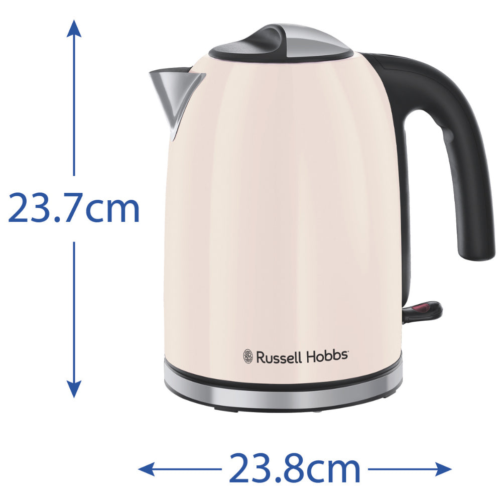 Russell Hobbs Classics 1.7L Kettle - Jasmine White | 28510 from Russell Hobbs - DID Electrical
