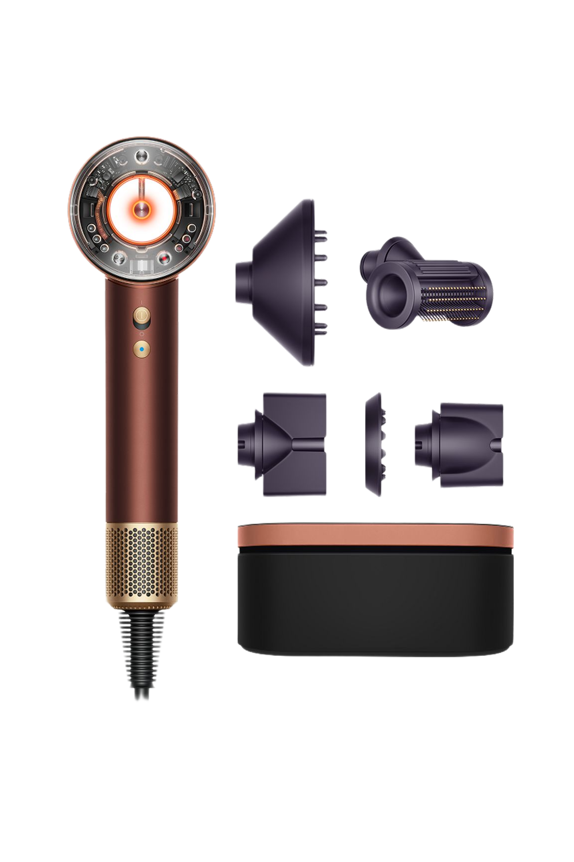 Dyson Supersonic Nural Hair Dryer for Straight & Wavy Hair - Plum & Copper | 292719-01