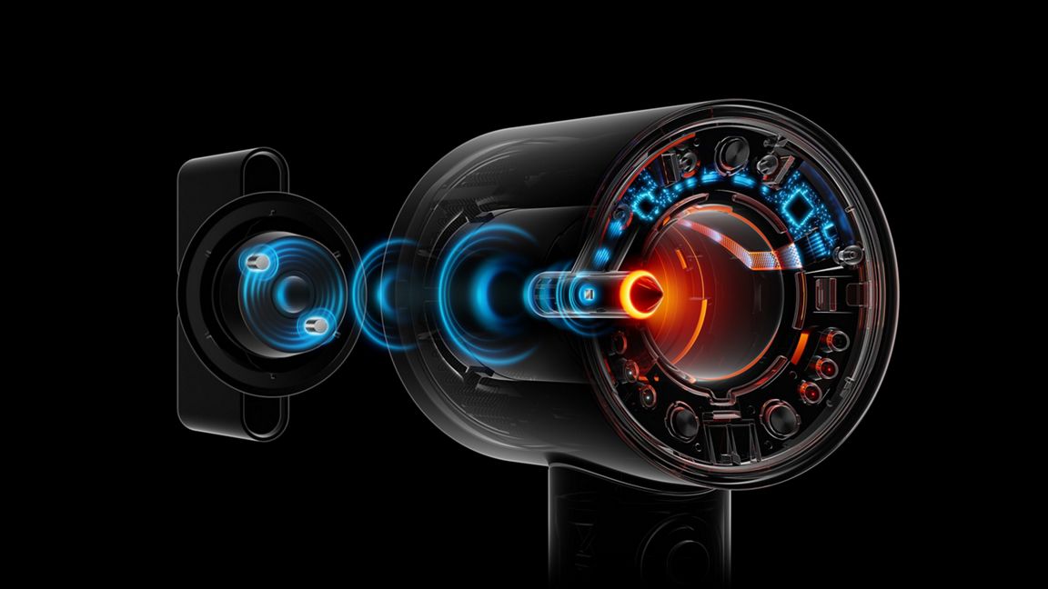 Dyson Supersonic Nural Hair Dryer for Straight & Wavy Hair - Plum & Copper | 292719-01