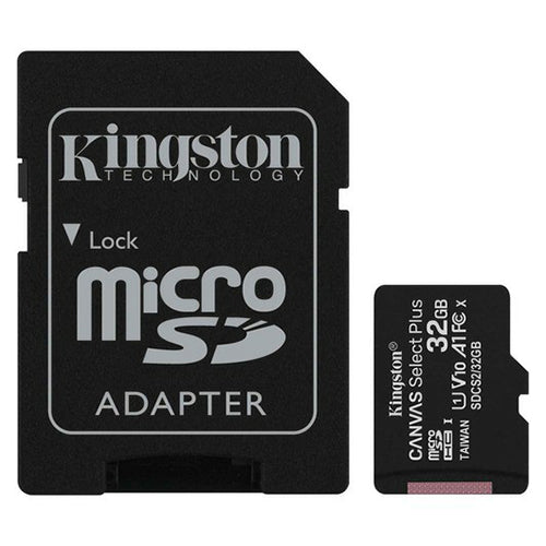 Kingston 32GB Class 10 Micro SD Card - Black | 298680 from Kingston - DID Electrical
