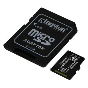 Kingston 32GB Class 10 Micro SD Card - Black | 298680 from Kingston - DID Electrical