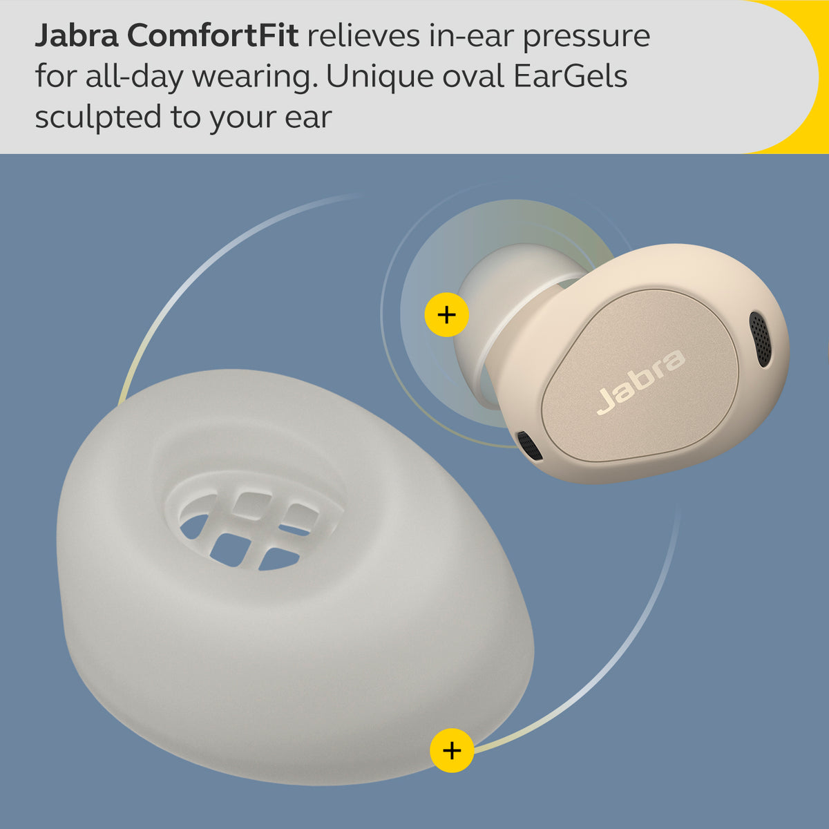 Jabra Elite 10 In-Ear Earbuds - Cream | 100-99280901-99 from Jabra - DID Electrical