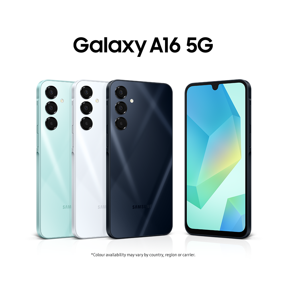 Samsung Galaxy A16 4G Smartphone - Black | SM-A165FZKBEUB from Samsung - DID Electrical