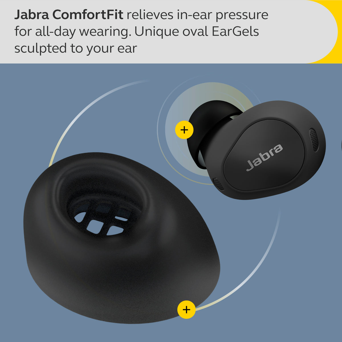 Jabra Elite 10 In-Ear Earbuds - Gloss Black | 100-99280904-99 from Jabra - DID Electrical