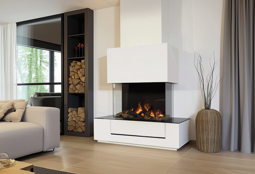 Dimplex 3 Step Multi Optimyst Built-In Electric Fire - Black | 3-STEP-RGB-EU