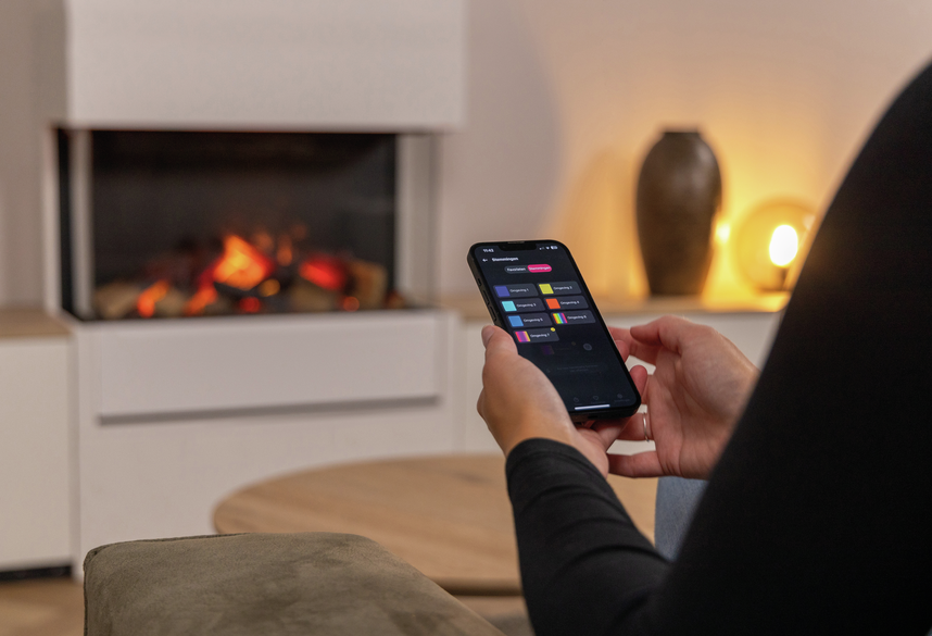 Dimplex 3 Step Multi Optimyst Built-In Electric Fire - Black | 3-STEP-RGB-EU