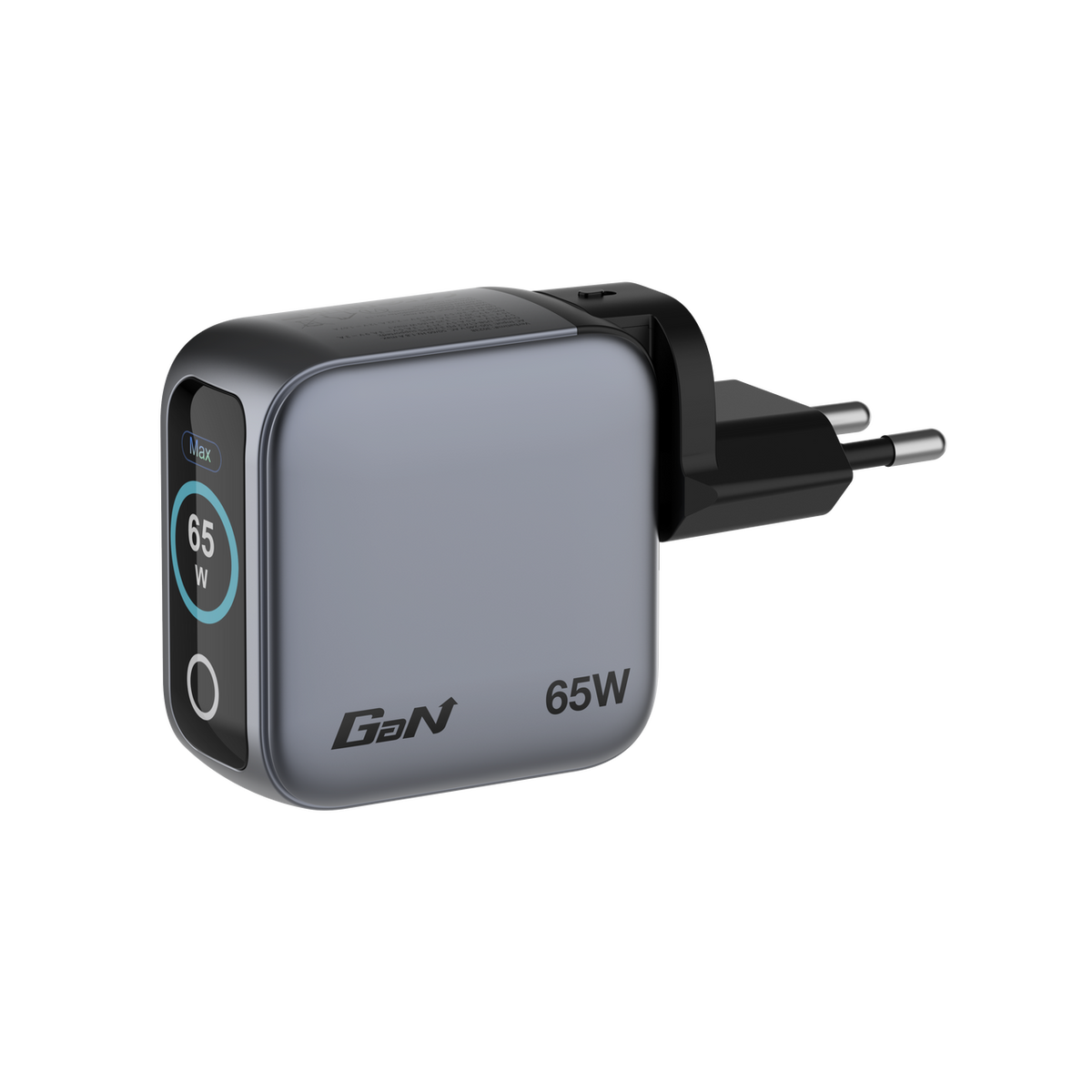 Verbatim 65W Mini GaN Charger with Display | 30238