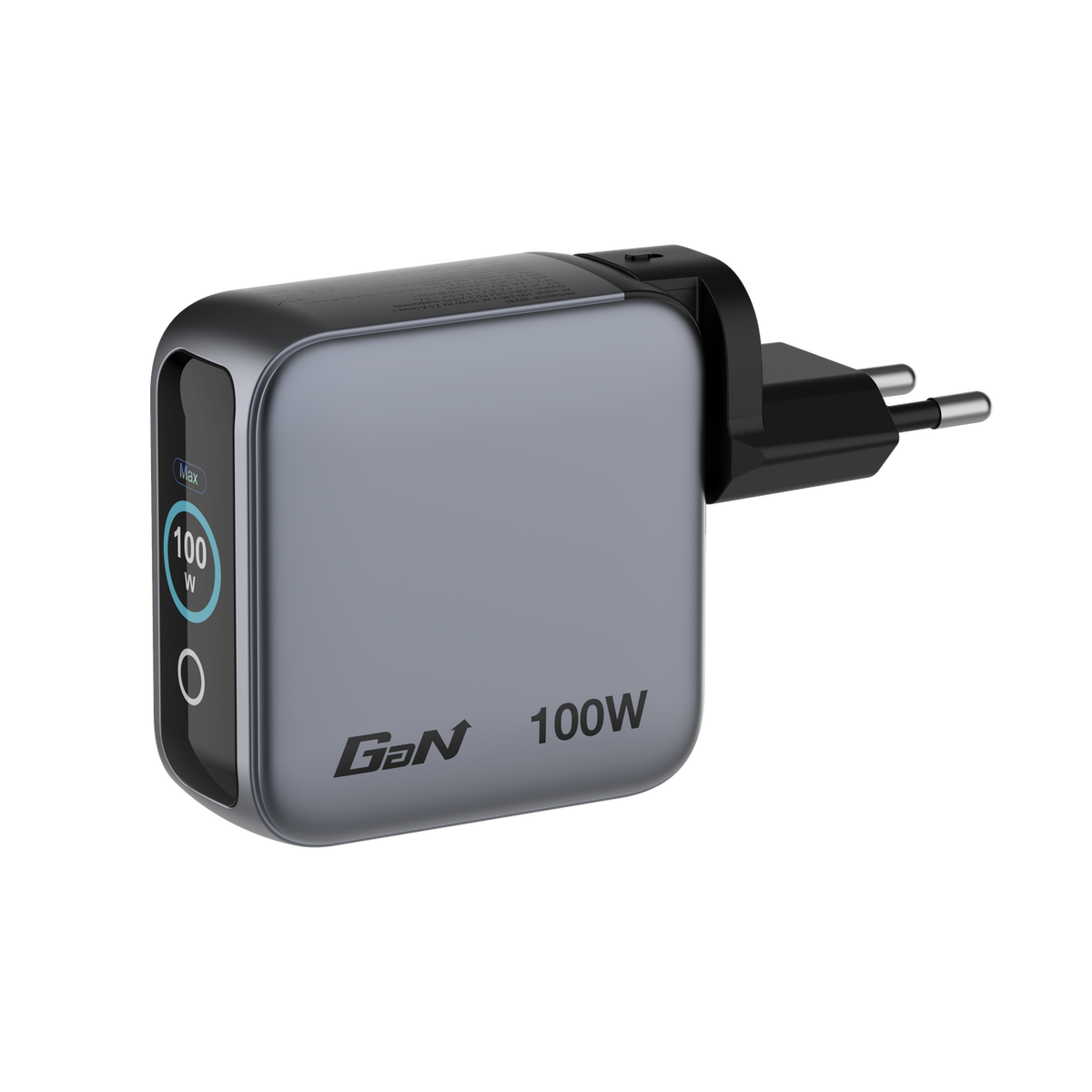 Verbatim 100W Mini GaN Charger with Display | 30239