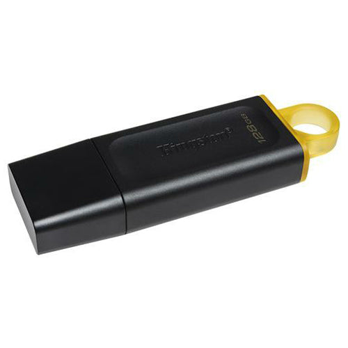 Kingston DataTraveler Exodia 128GB 3.2 USB Flash Drive - Black &amp; Yellow | 309928 from Kingston - DID Electrical