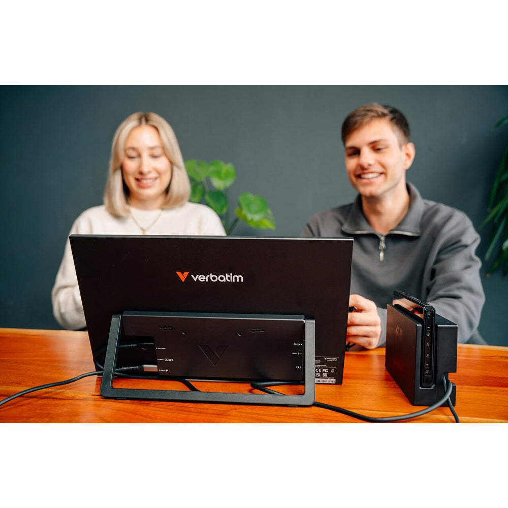 Verbatim Light Series 15.6" Full HD Portable Monitor - Black | 32401 from Verbatim - DID Electrical