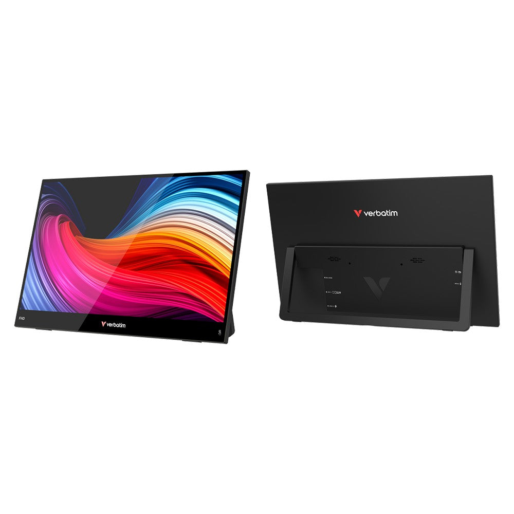 Verbatim Light Series 15.6" Full HD Portable Touchscreen Monitor - Black | 32402 from Verbatim - DID Electrical