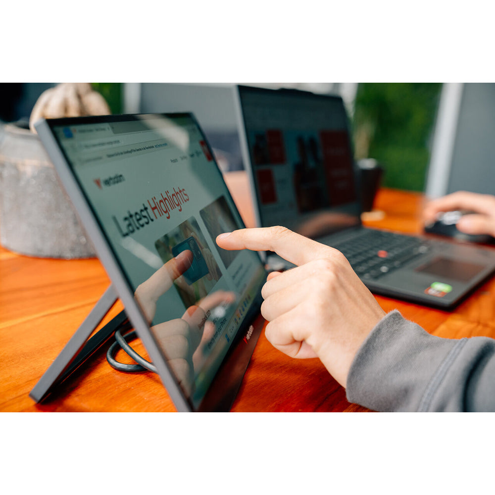 Verbatim Light Series 15.6" Full HD Portable Touchscreen Monitor - Black | 32402 from Verbatim - DID Electrical