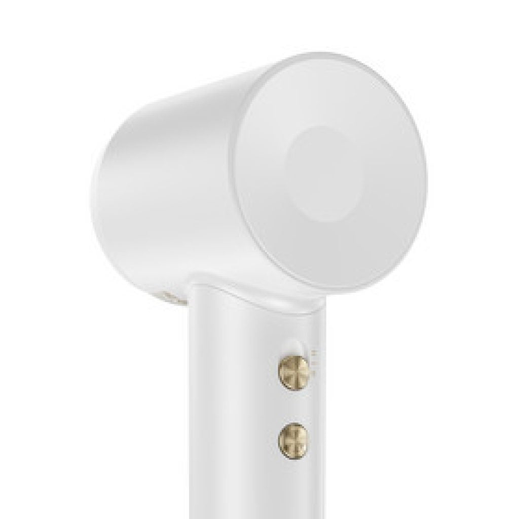 Laifen Swift Premium High Speed Hairdryer with Attachments & Carry Case - White & Gold | 32484