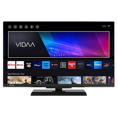 Toshiba 32&quot; HD Ready Smart TV - Black | 32WV3E63DB from Toshiba - DID Electrical