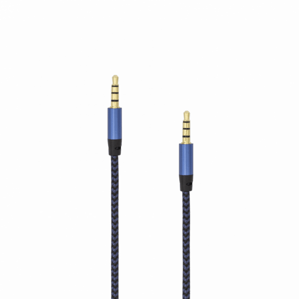 Sbox 1.5M 3.5MM Male Audio AUX Cable - Blue | 3535-1.5BL from Sbox - DID Electrical