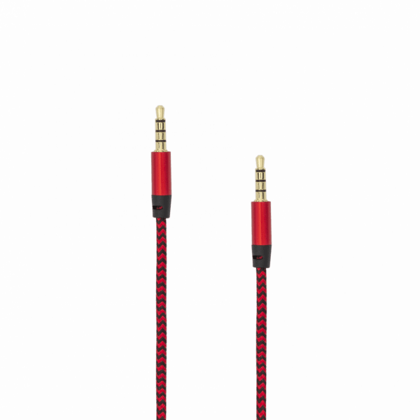 Sbox 1.5M 3.5MM Male Audio AUX Cable - Red | 3535-1.5R from Sbox - DID Electrical