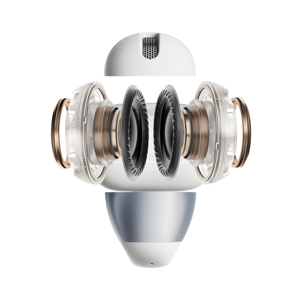 Shokz OpenDots 2 Open-Ear True Wireless Earbuds - Grey | 38-E320-GY