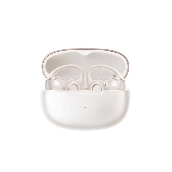 Shokz OpenDots 2 Open-Ear True Wireless Earbuds - Pearl White | 38-E320-WT