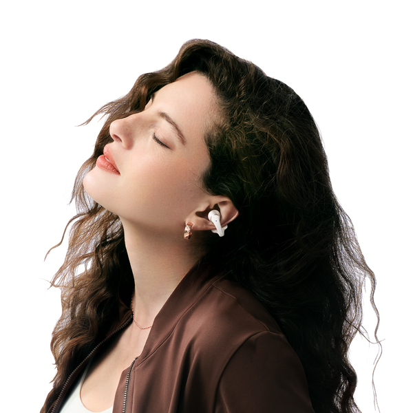 Shokz OpenDots 2 Open-Ear True Wireless Earbuds - Pearl White | 38-E320-WT