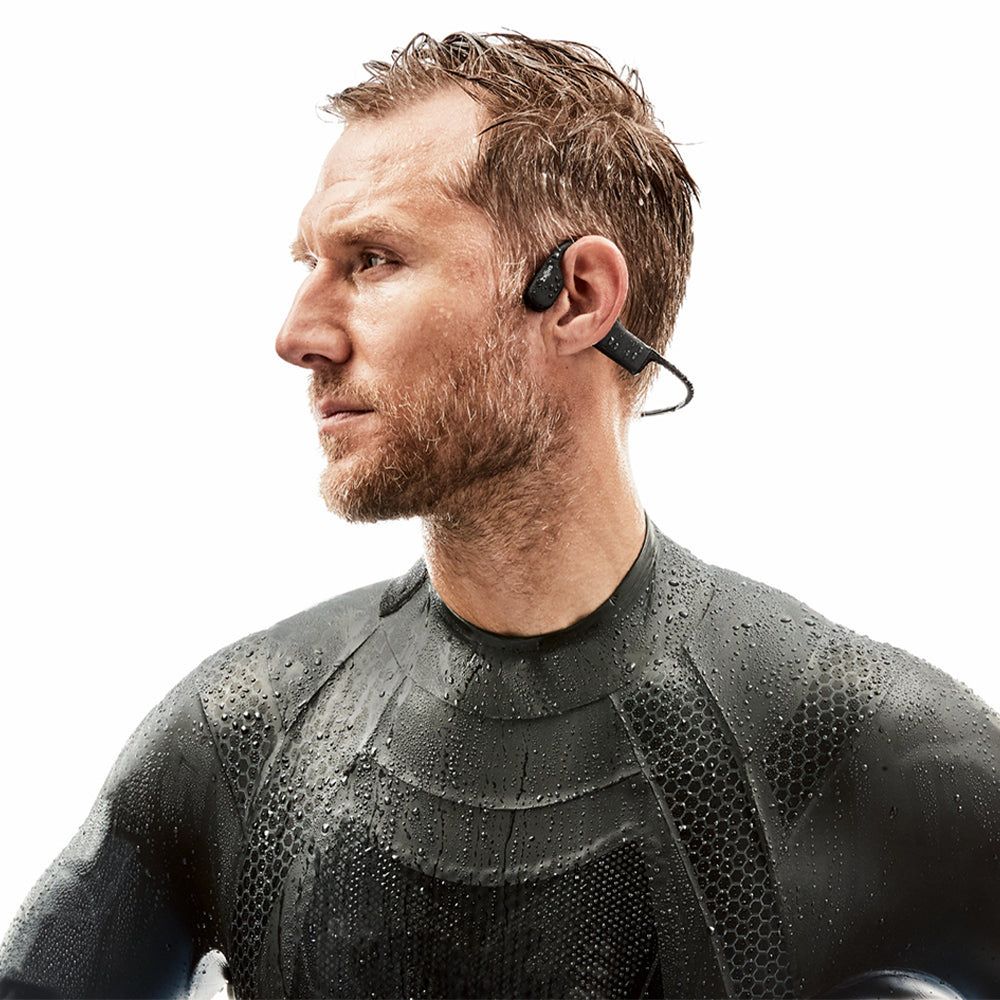 Shokz Openswim Open-Ear Wireless Headphone - Black | 38-S700BK from Shokz - DID Electrical