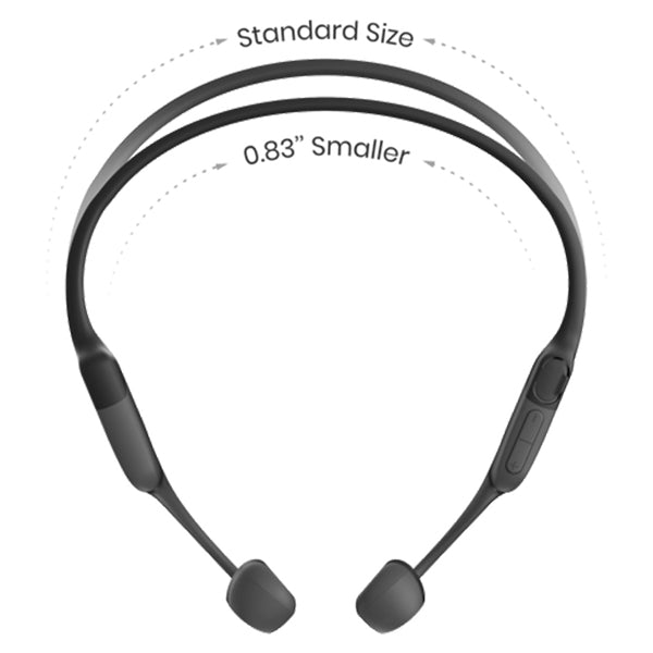 Shokz OpenRun Mini Open-Ear Wireless Bluetooth Headphone - Black | 38-S806-MN-BK from Shokz - DID Electrical