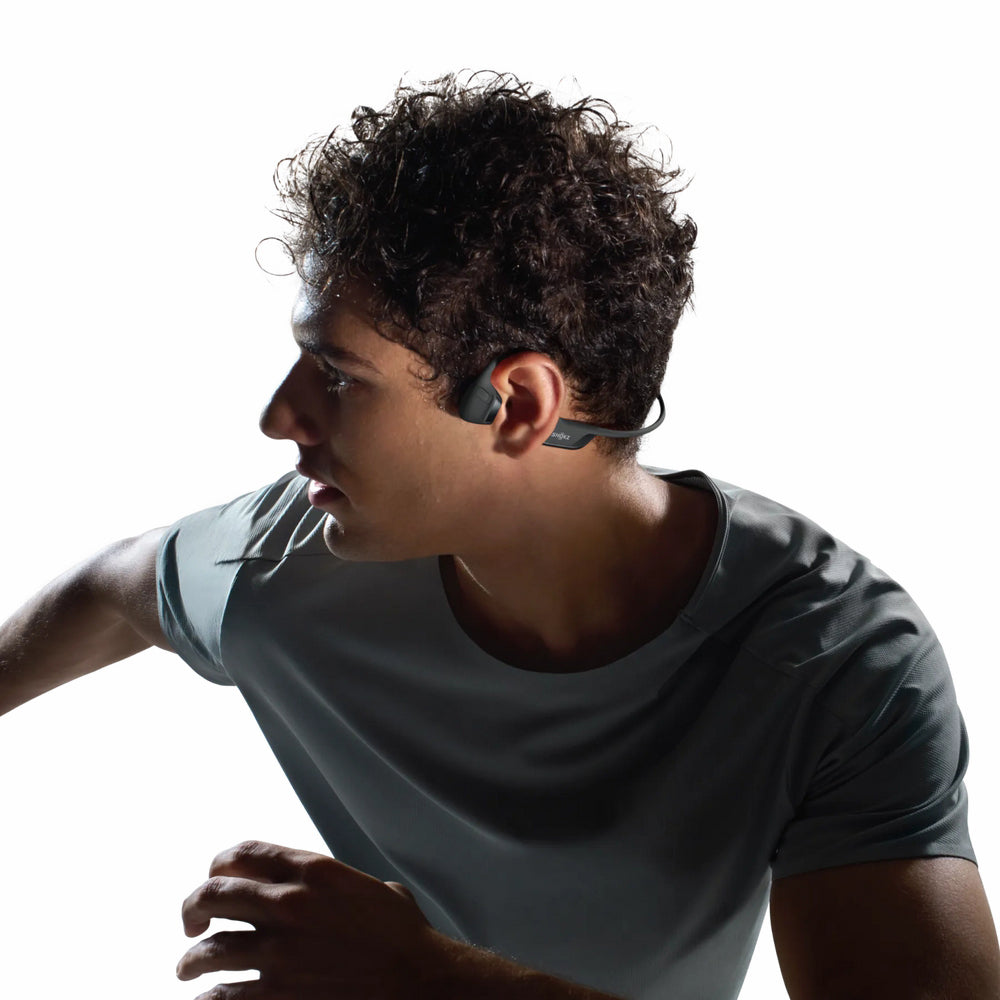Shokz OpenRun Pro 2 Open-Ear Wireless Bluetooth Headphone - Black | 38-S820-ST-BK from Shokz - DID Electrical