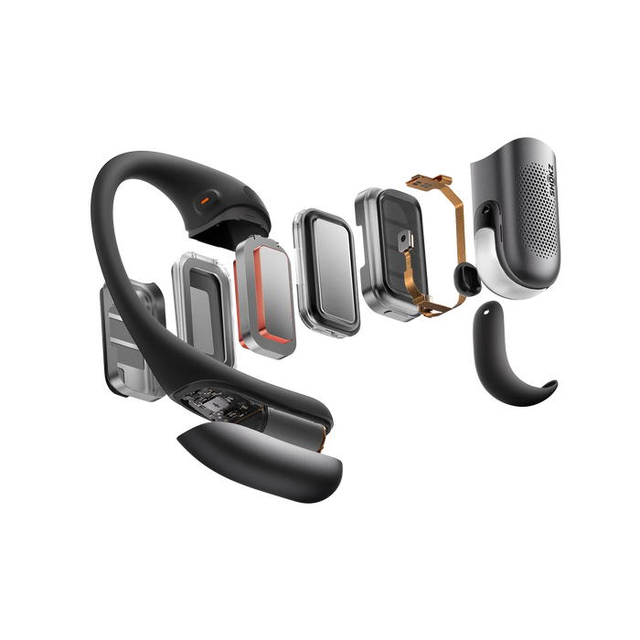 Shokz OpenFit Pro Open-Ear Wireless Bluetooth Earbuds - Black | 38-T010-ST-BK