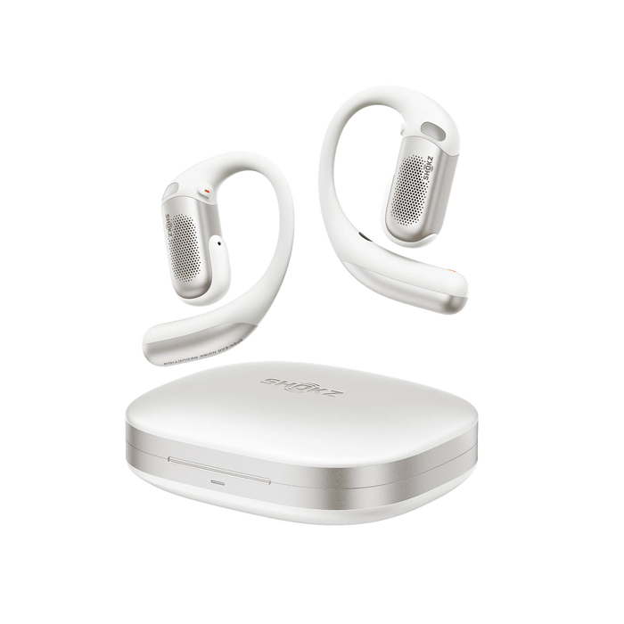 Shokz OpenFit Pro Open-Ear Wireless Bluetooth Earbuds - White | 38-T010-ST-WT