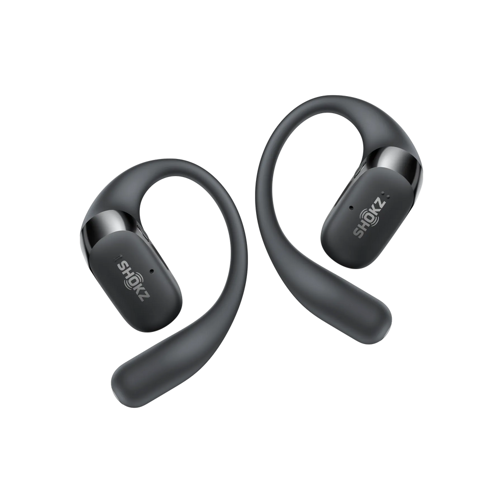Shokz OpenFit 2 Open-Ear Wireless Bluetooth Earbuds - Black | 38-T920-ST-BK from Shokz - DID Electrical