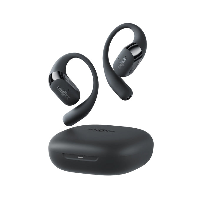 Shokz OpenFit 2+ Open-Ear Wireless Earbuds - Black | 38-T921-ST-BK from Shokz - DID Electrical