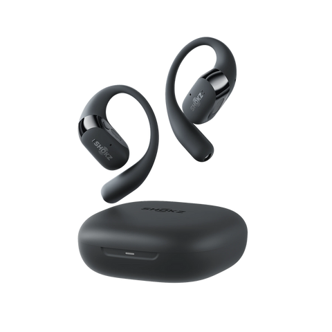 Shokz OpenFit 2+ Open-Ear Wireless Earbuds - Black | 38-T921-ST-BK