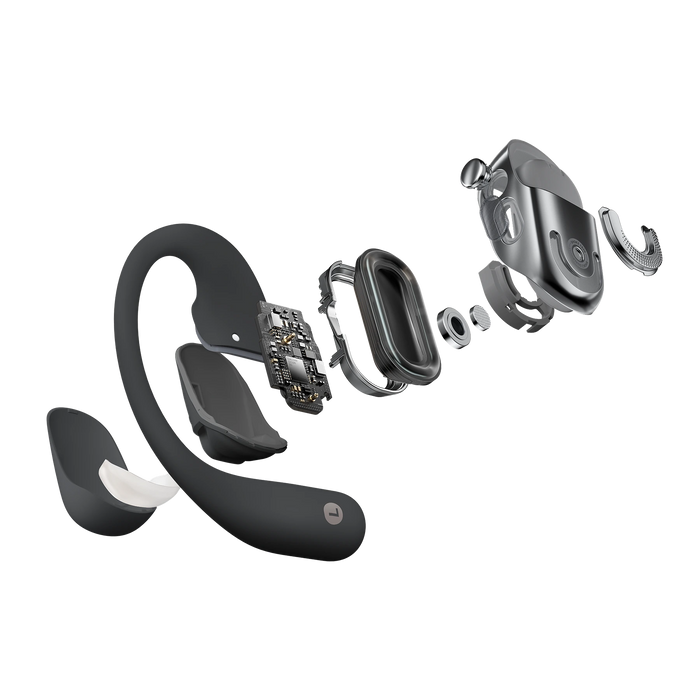 Shokz OpenFit 2+ Open-Ear Wireless Earbuds - Black | 38-T921-ST-BK from Shokz - DID Electrical